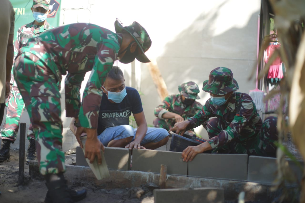 Jambanisasi Jadi Langkah Rindam XII/Tpr Wujudkan Pola Hidup Sehat Warga