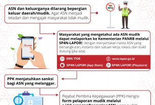 Kementerian PANRB Minta Masyarakat Laporkan ASN yang Langgar Kebijakan Peniadaan Mudik