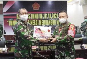 Kodim Bojonegoro Raih Juara I Lomba Karya Jurnalistik TMMD Ke- 110 Tahun 2021
