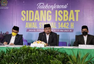 Pemerintah Tetapkan 1 Syawal 1442H Jatuh Pada Kamis, 13 Mei 2021