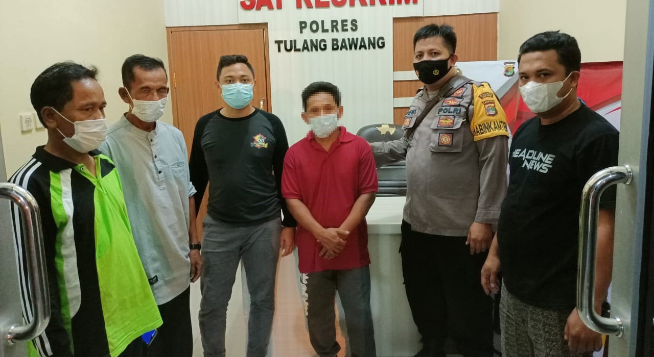 Polres Tulang Bawang Tangkap Pria 40 Tahun Yang Cabuli Anak Perempuan 6 Tahun