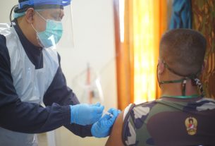 Sertu Triyono: Tak Ada Gejala Setelah Disuntik Vaksin