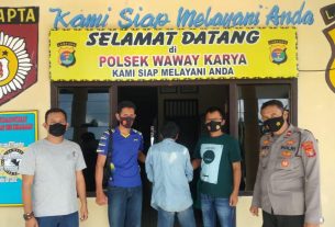 Team TEKAB 308 Polsek Waway Karya Berikan Tindakan Tegas Terukur Terhadap Pelaku Pembobol Rumah Kosong