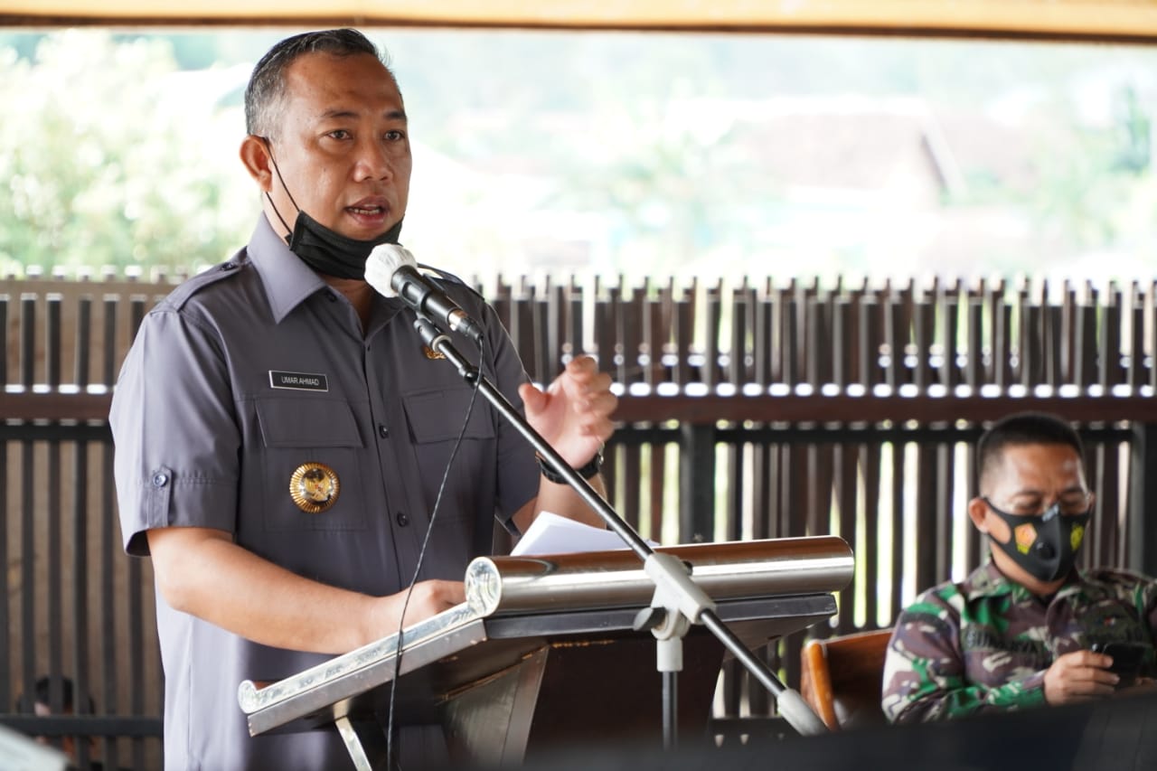 Umar Ahmad Buka Sosialisasi Tahapan Pemilihan Kepalo Tiyuh