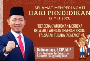 Disdikbud Tubaba Mengucapkan Selamat Hari Pendidikan