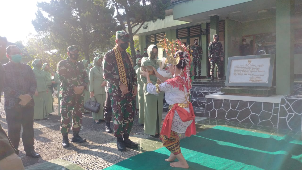 Danrem 043/Garuda Hitam Tiba Di Tanggamus