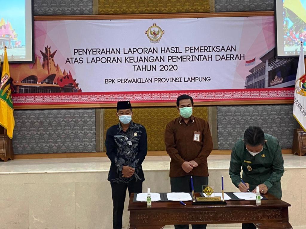 Pemkab Tubaba Raih WTP Sepuluh Kali Berturut-Turut