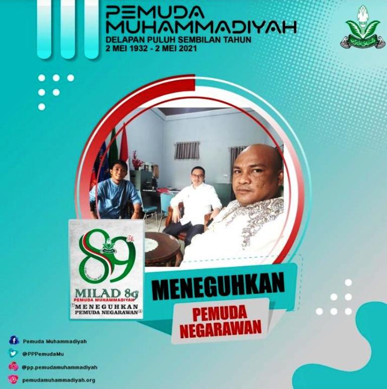 PM Lampung Utara Mengucapkan Selamat Milad ke-89 Muhammadiyah