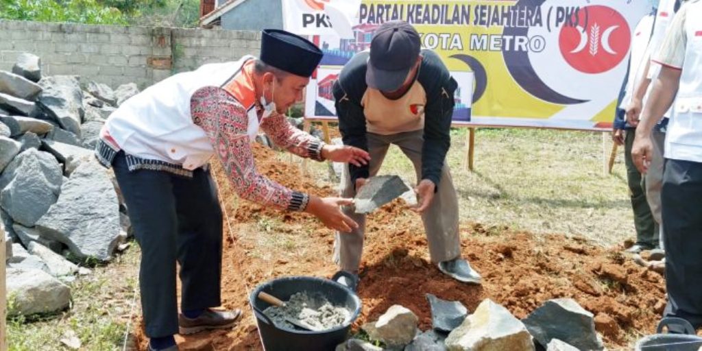 Zunianto Bersyukur Atas Pembangunan Kantor Dakwah PKS Metro