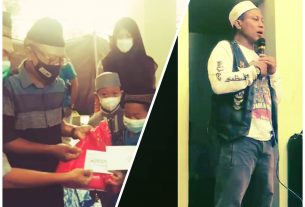 Komunitas Vespa Excel "Elestart Addict Lampung 150/200 cc" Baksos di Gadingrejo