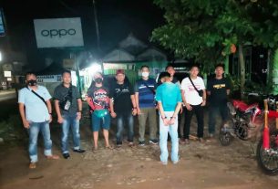 Petugas Kepolisian Gabungan Menangkap Seorang Remaja di Kabupaten Lamtim