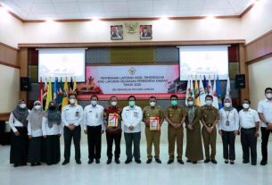 Pemkab Lampung Selatan Terima WTP Dari BPK RI