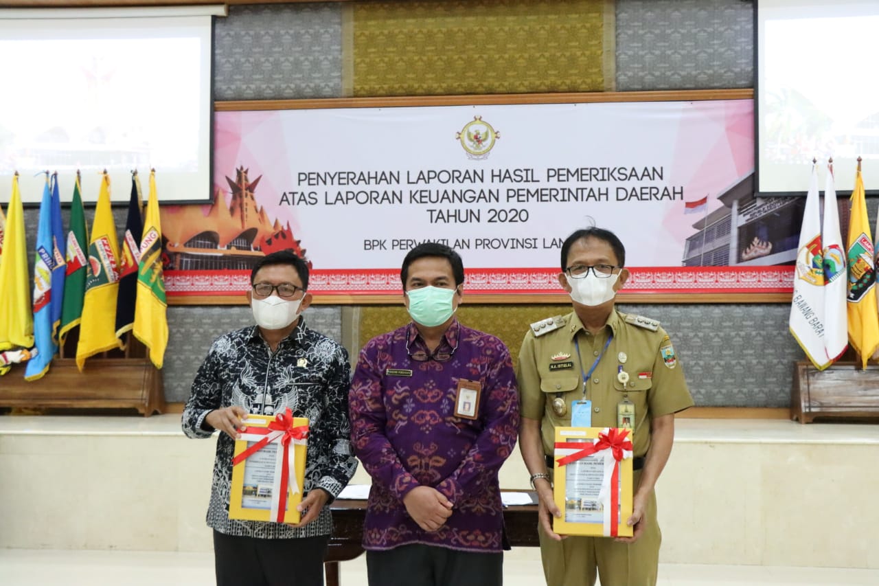 PEMERINTAH KABUPATEN PESISIR BARAT KEMBALI RAIH WTP