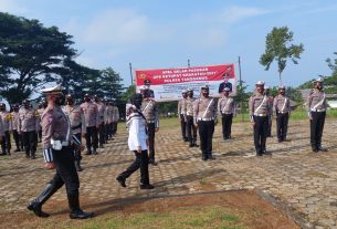 Polres Tanggamus Gelar Pasukan Operasi Ketupat Krakatau 2021