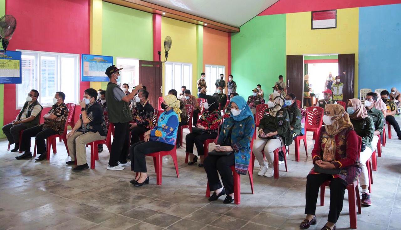 Adi Erlansyah Pimpin Tim Monitoring dan Evalusi Satuan Tugas Covid-19 di Lampung Tengah