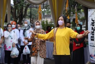 Ketua TP-PKK Lampung Resmi Tutup Bazar Ramadhan
