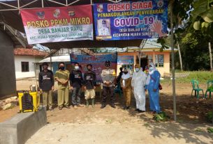 Pemdes Banjar Ratu Bentuk Posko PPKM