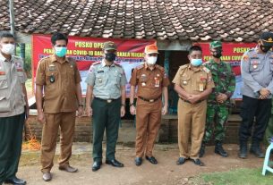 Satgasgus Covid-19 Lampung Utara cek Posko PPKM di 23 Kecamatan
