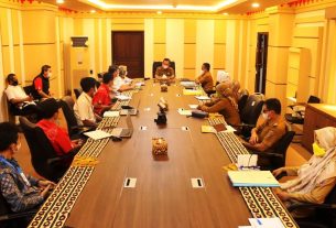 emprov Lampung Gelar Rapat Pembahasan Penanganan Desa Blank Spot Internet