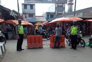 Rekayasa Lalu Lintas di Pasar Talang Padang, Masyarakat Merasa Nyaman