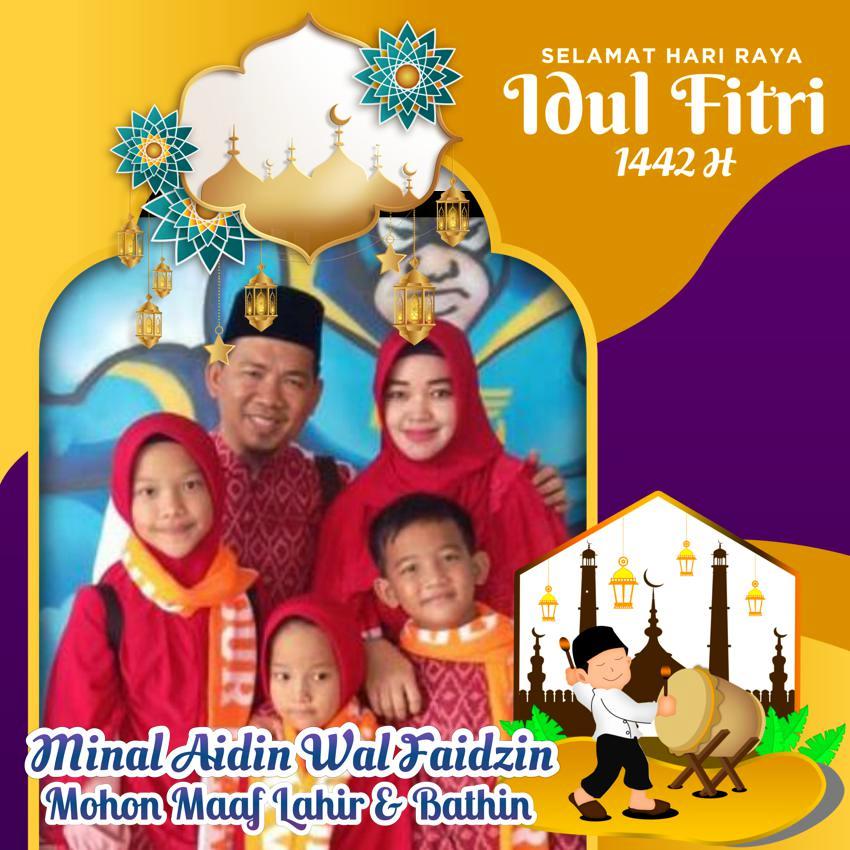 Kadisdikbud Tubaba dan Keluarga Mengucapkan Selamat Hari Raya Idul Fitri 1442M/2021H