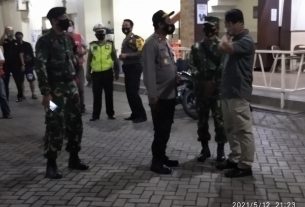 Muspika Serengan Patroli Malam Dalam Rangka Ciptakan Kondusifitas Keamanan di Wilayah