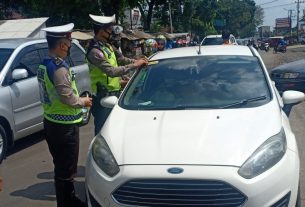 Polres Lampung Utara perketat pemeriksaan kendaraan arus balik