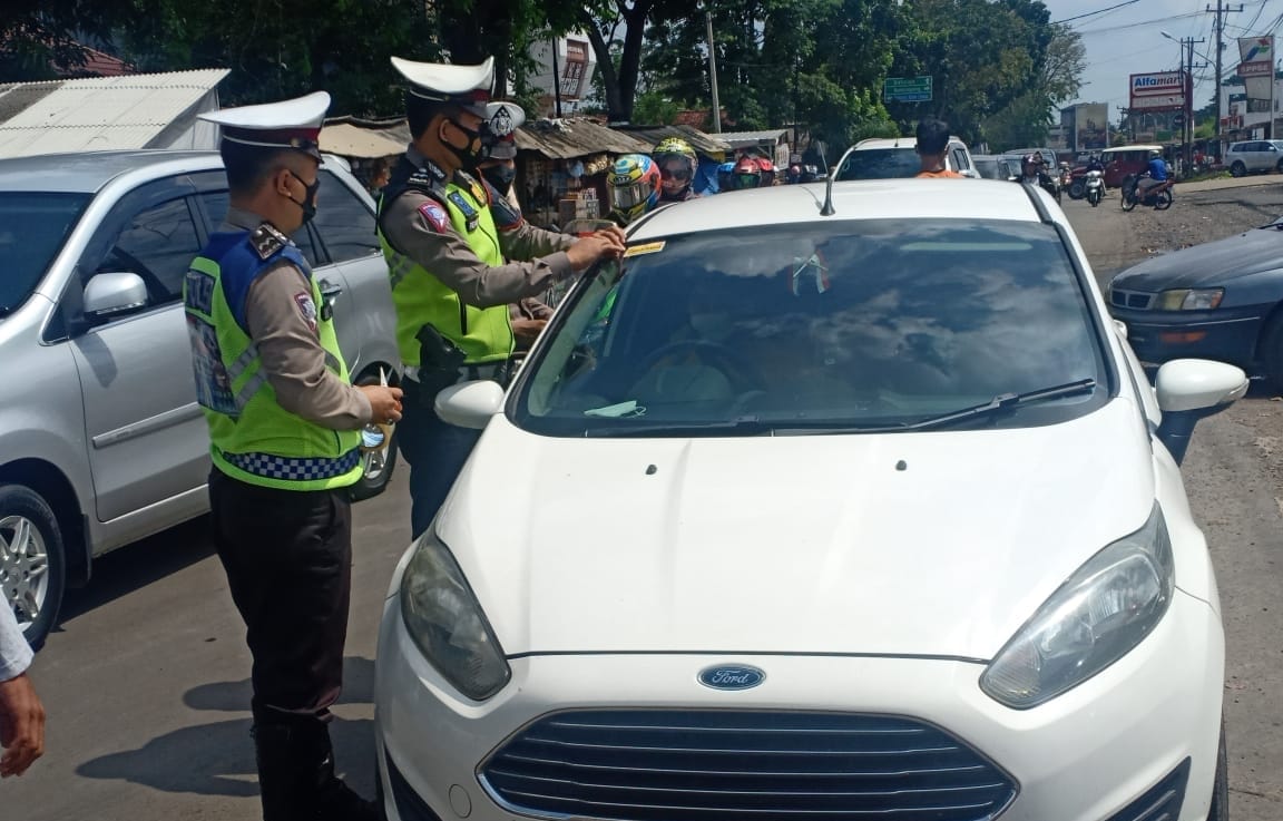 Polres Lampung Utara perketat pemeriksaan kendaraan arus balik