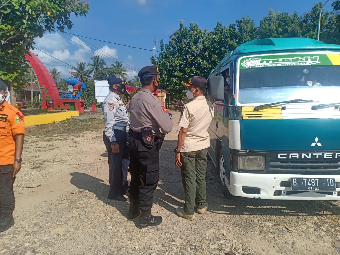 Polres Tanggamus Gelar Penyekatan dan Operasi Yustisi di Rest Area Pugung