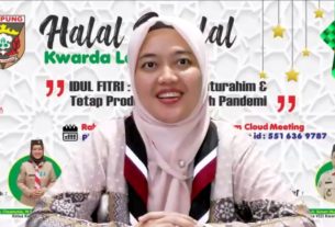 Wagub Chusnunia Halalbihalal dengan Pengurus Kwarda Gerakan Pramuka Provinsi Lampung