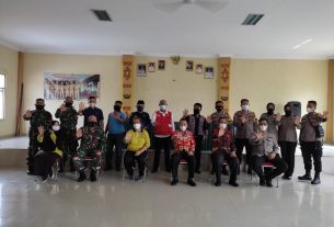 Plh. Danramil 410-05/TKP Ikuti Rapat Lintas Sektoral