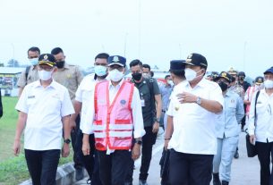 Menteri Perhubungan dan Kepala BNPB Apresiasi Gubernur Lampung dan Satgas Khusus Dalam Penanganan Covid-19