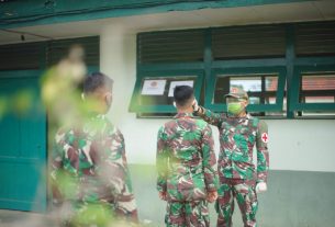 Giat Penataran Staf Perancang Latihan Batalyon Tim Pertempuran Terapkan Prokes