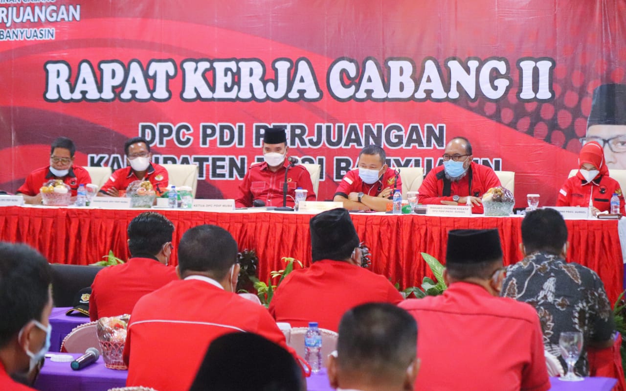 Beni : Rakercab PDIP Muba bahas Politik, organisasi dan program Ekonomi Kerakyatan