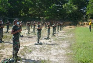 Terapkan Protokol Kesehatan dan Cegah Penyebaran Covid, Ini yang Dilakukan Rindam XII/Tpr