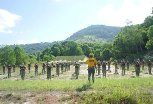 Tangkal Virus Covid-19, Ini Cara Serdik XII/Tpr Jaga Imunitas Tubuh