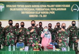 Dandim Aceh Barat : Narkoba dan Corona Sang Predator Perenggut Nyawa