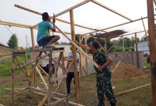 Pelda Romulo, melaksanakan kegiatan Komunikasi Sosial