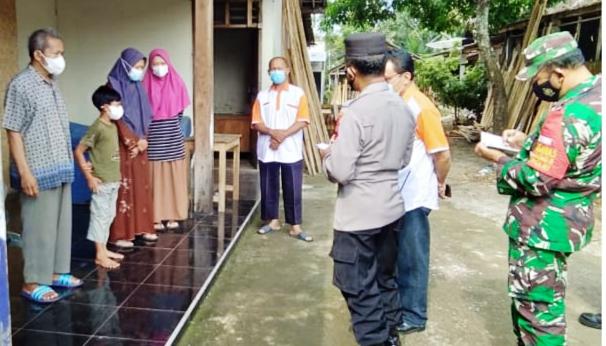 Satgas Penanganan Covid-19 Kecamatan Jatipurno Laksanakan Tracing Kepada Warga