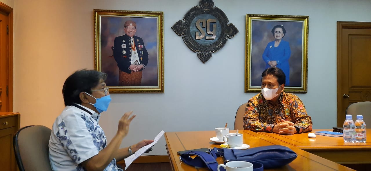 Silaturahmi Ke Ketum Hariyadi Sukamdani, Ary Lapor Dinamika Geliat Apindo Lampung