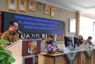 Pemkab Lampura sosialisasi Pengendalian Gratifikasi