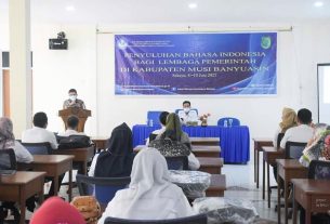 ASN Muba Dapat Bekal Penyuluhan Bahasa dari Balai Bahasa