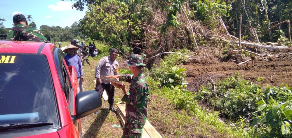 Alat Berat Percepat dan Permudah Pencapaian Target Sasaran TMMD