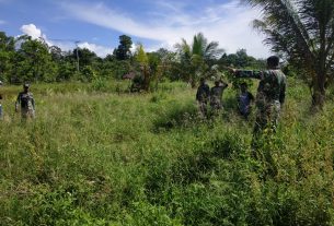 Antusiasme Warga Kampung Dorba Sambut TMMD Kodim 1712/Sarmi