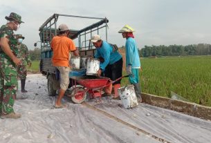 Armada Andalan Diterjunkan ke Lokasi TMMD Tamansari