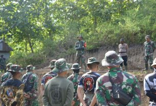 Awali Kegiatan Apel Pagi di lokasi TMMD Ke 111