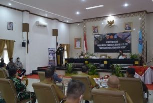 Baruga La Teya Riduni menjadi Tempat Pelaksanaan Acara Pembukaan TMMD Ke 111 Kodim 1407/Bone