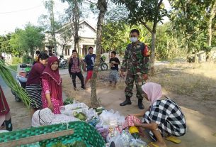 Berkah TMMD Warga Menikmati Jalan Dan Menjajakan Sayuran