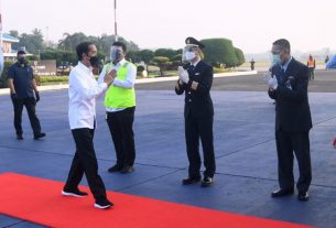 Bertolak ke Purbalingga Gunakan Pesawat ATR, Presiden Akan Tinjau Bandara Soedirman