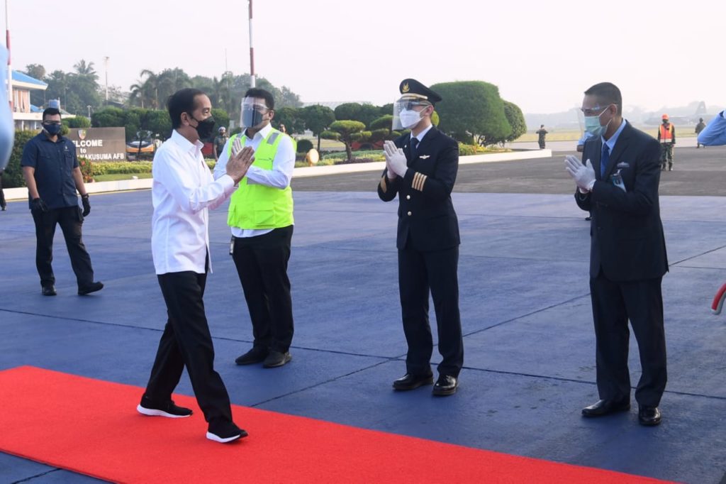 Bertolak ke Purbalingga Gunakan Pesawat ATR, Presiden Akan Tinjau Bandara Soedirman